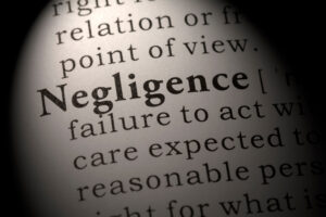 Prove Negligence