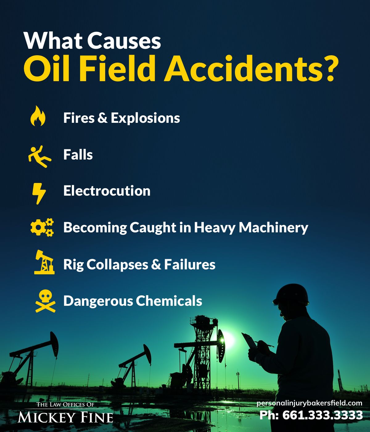 What Causes Oil Field Accidents?