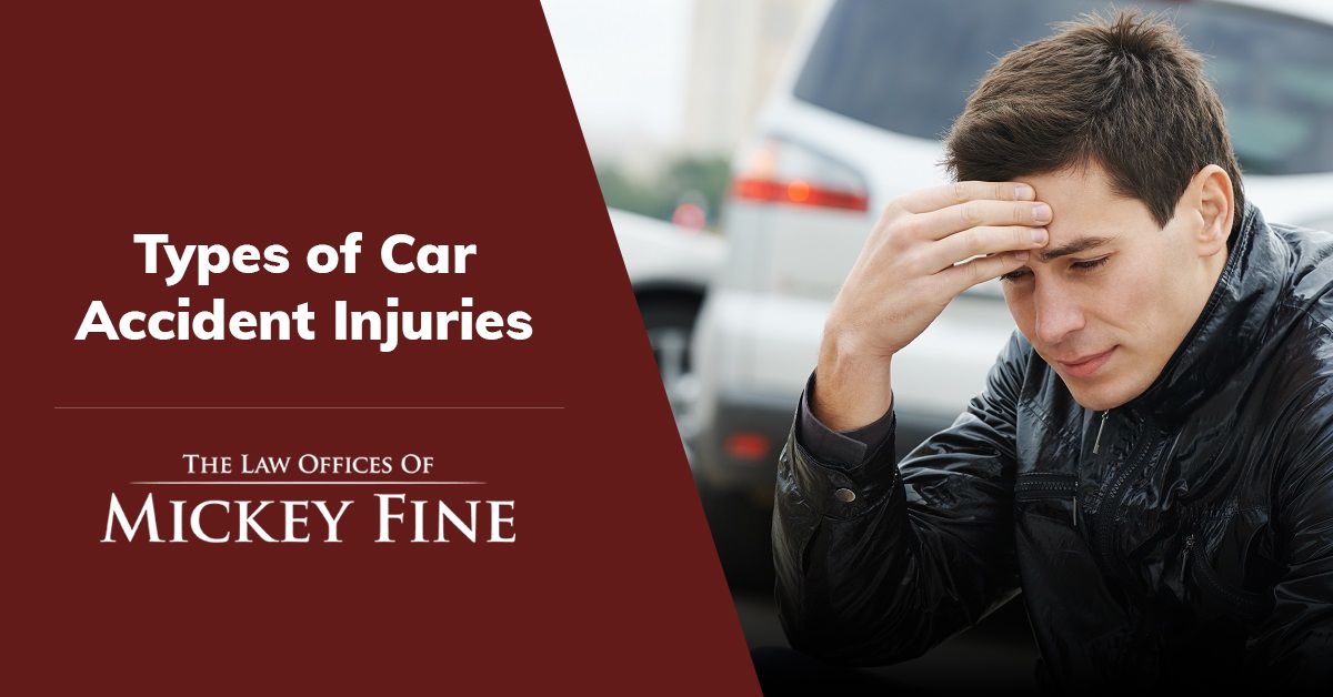 Common Types of Injuries in Car Accidents | Bakersfield, CA