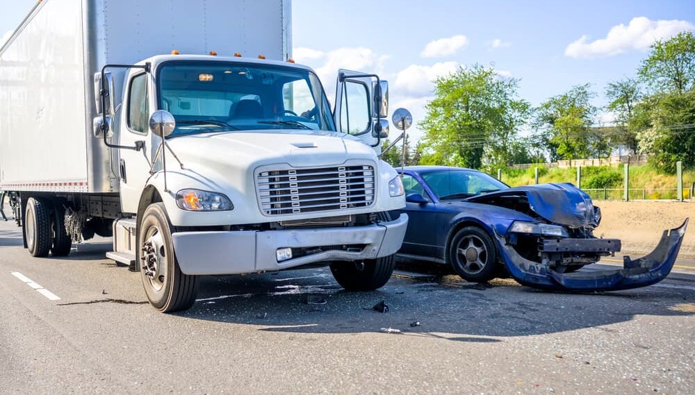 Truck Accident Due to Blind Spot