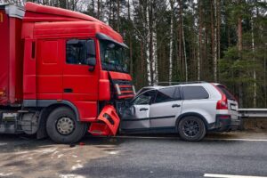 Collision Between Truck & Car