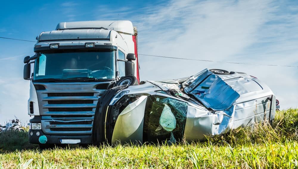 Commercial Vehicle Collision with a Car